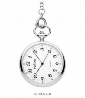 Reloj Potens London de Bolsillo Analogico Acero Inoxidable Ref: 40-2939-0-0