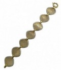 Pulsera Bicolor Oro de Ley 18 kts Ref: PU-PSBL00167